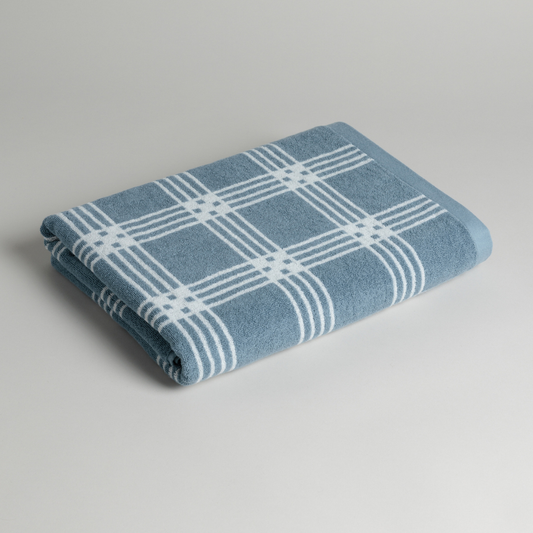 FRISA POOL TOWEL celeste & chalk - NEW