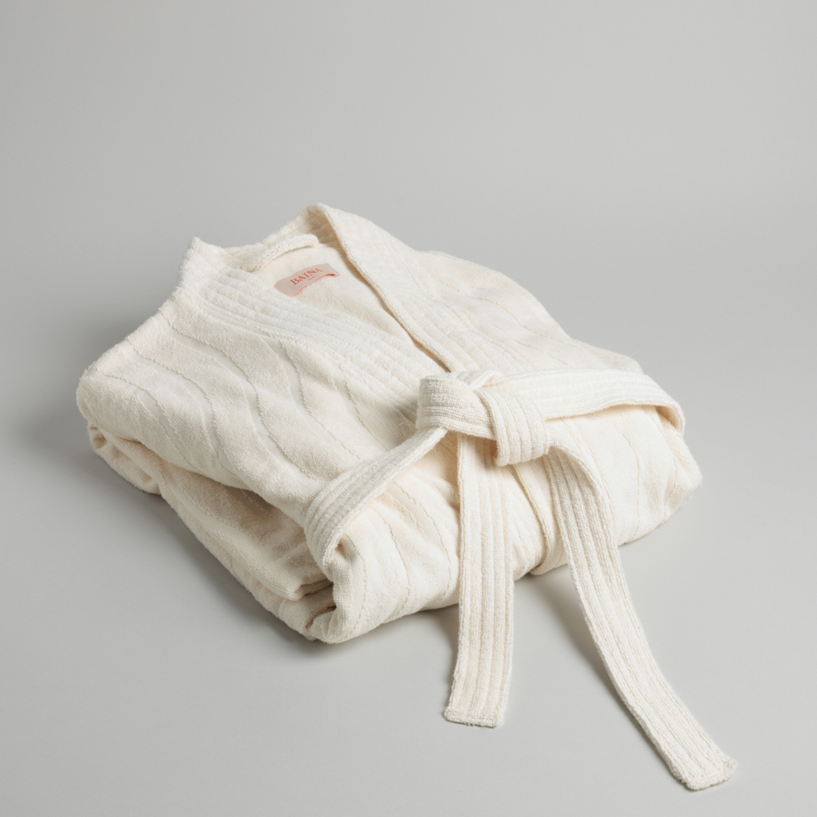SULIS BATH ROBE ivory - NEW