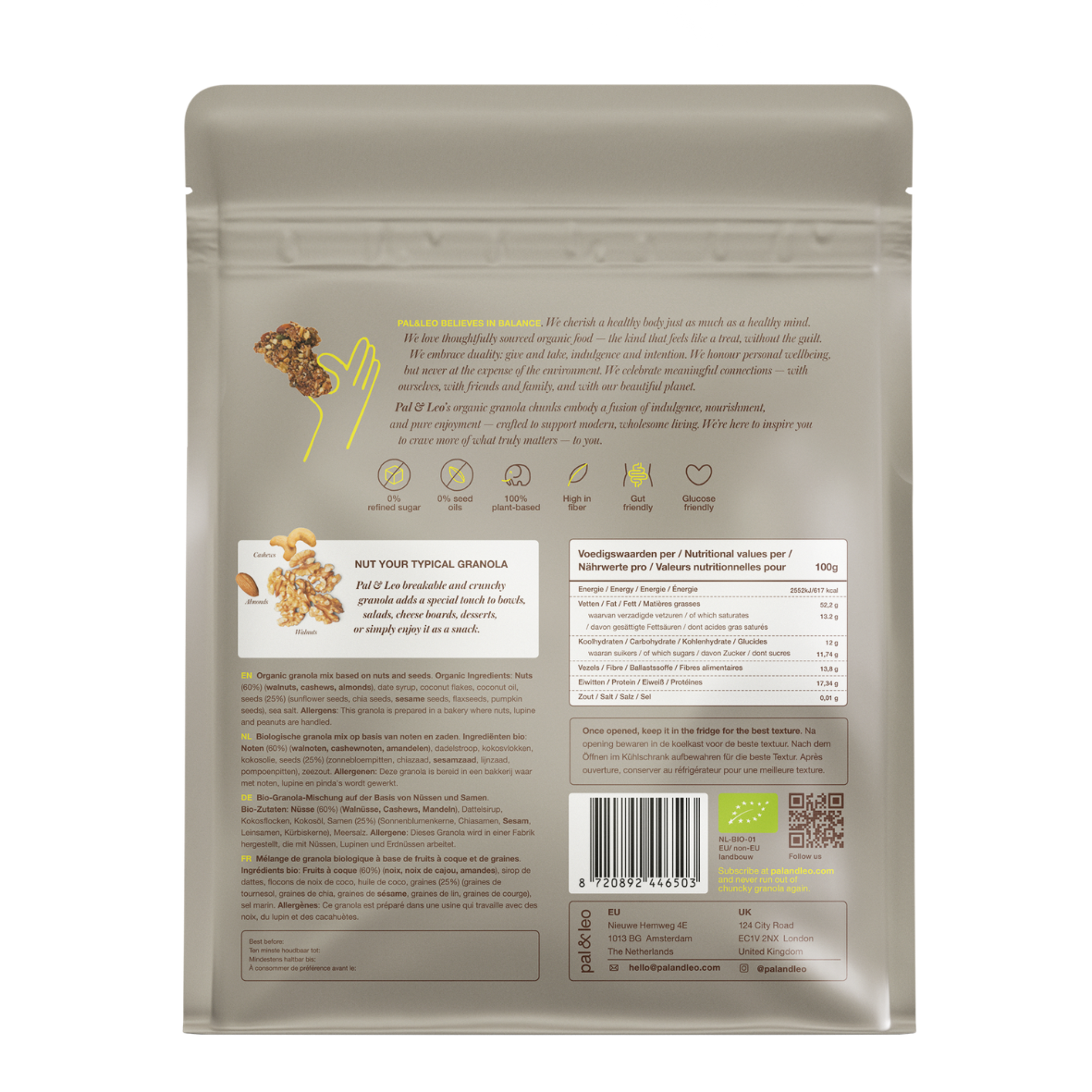 Organic Granola Chunks - Classic - NEW