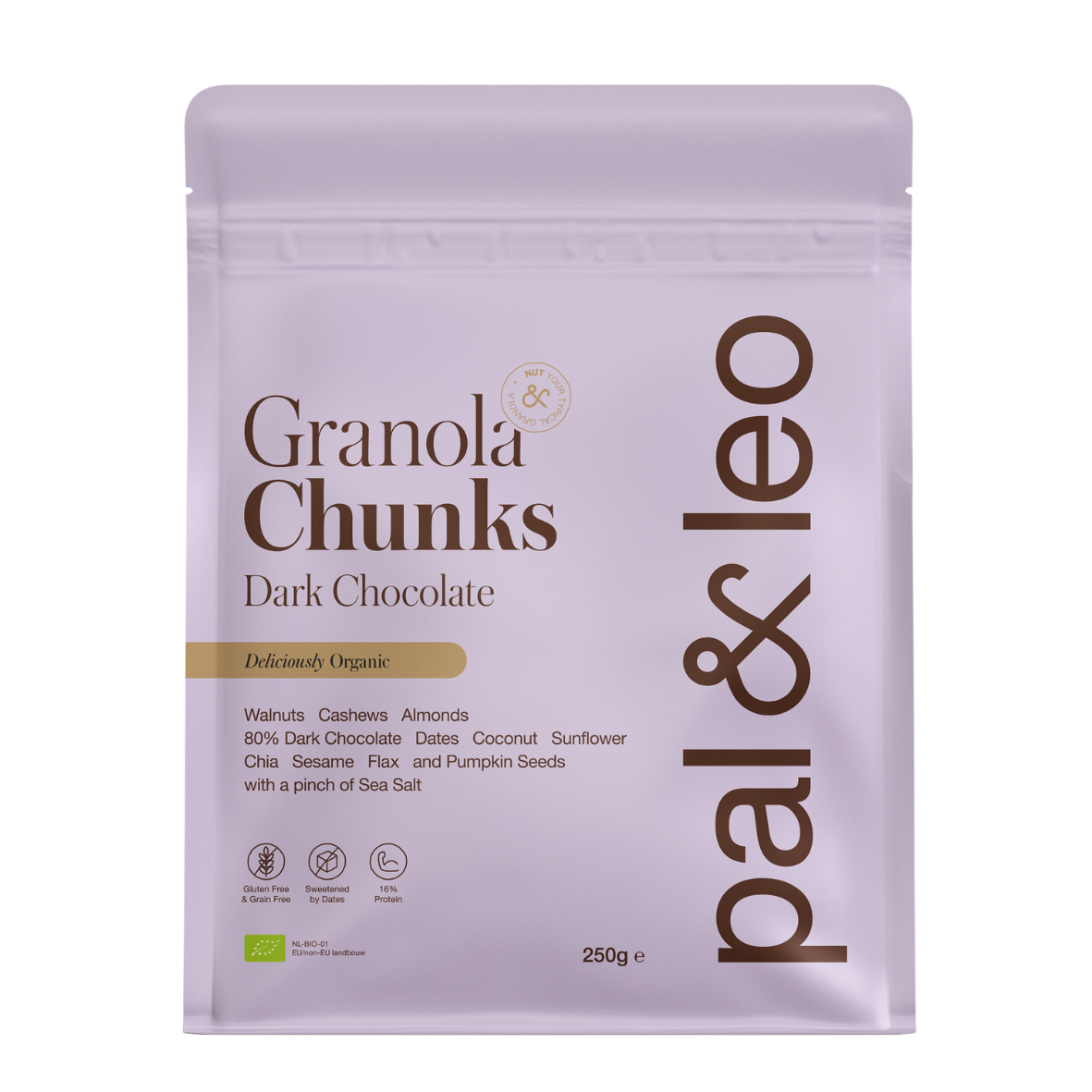 Organic Granola Chunks - Dark Chocolate - NEW