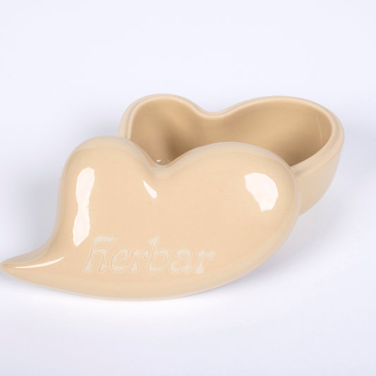 The Ceramic Heart-Shaped Box