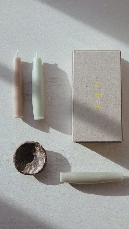Mindfullness Beeswax Candle Set - NEW