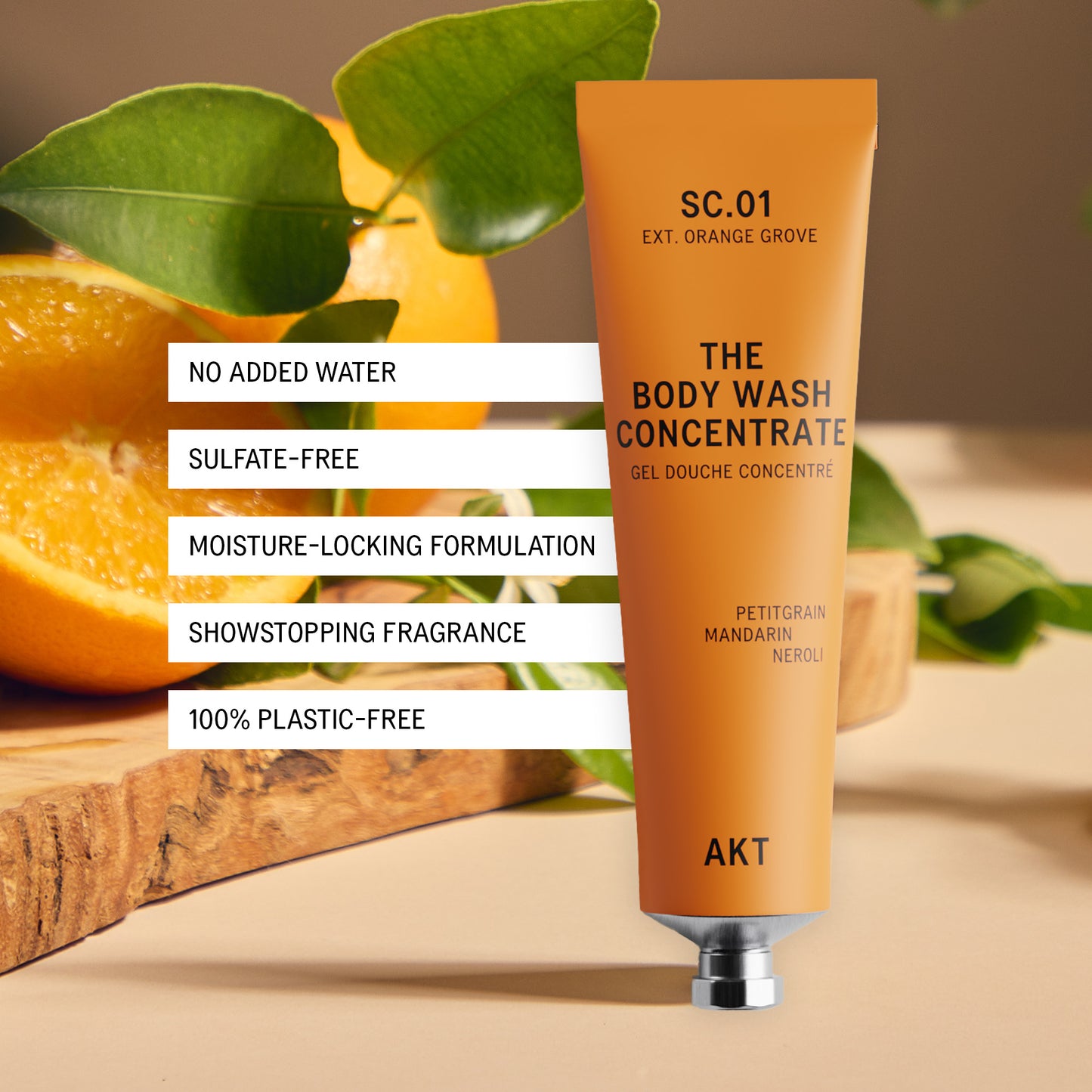 The Body Wash Concentrate - SC.01 Orange Grove - NEW