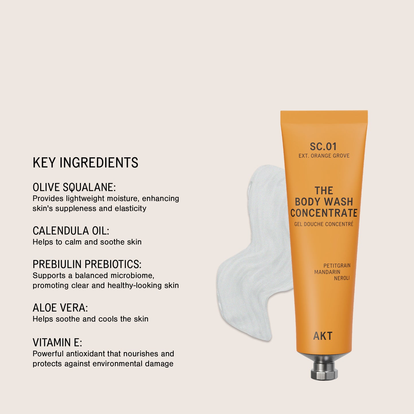 The Body Wash Concentrate - SC.01 Orange Grove - NEW