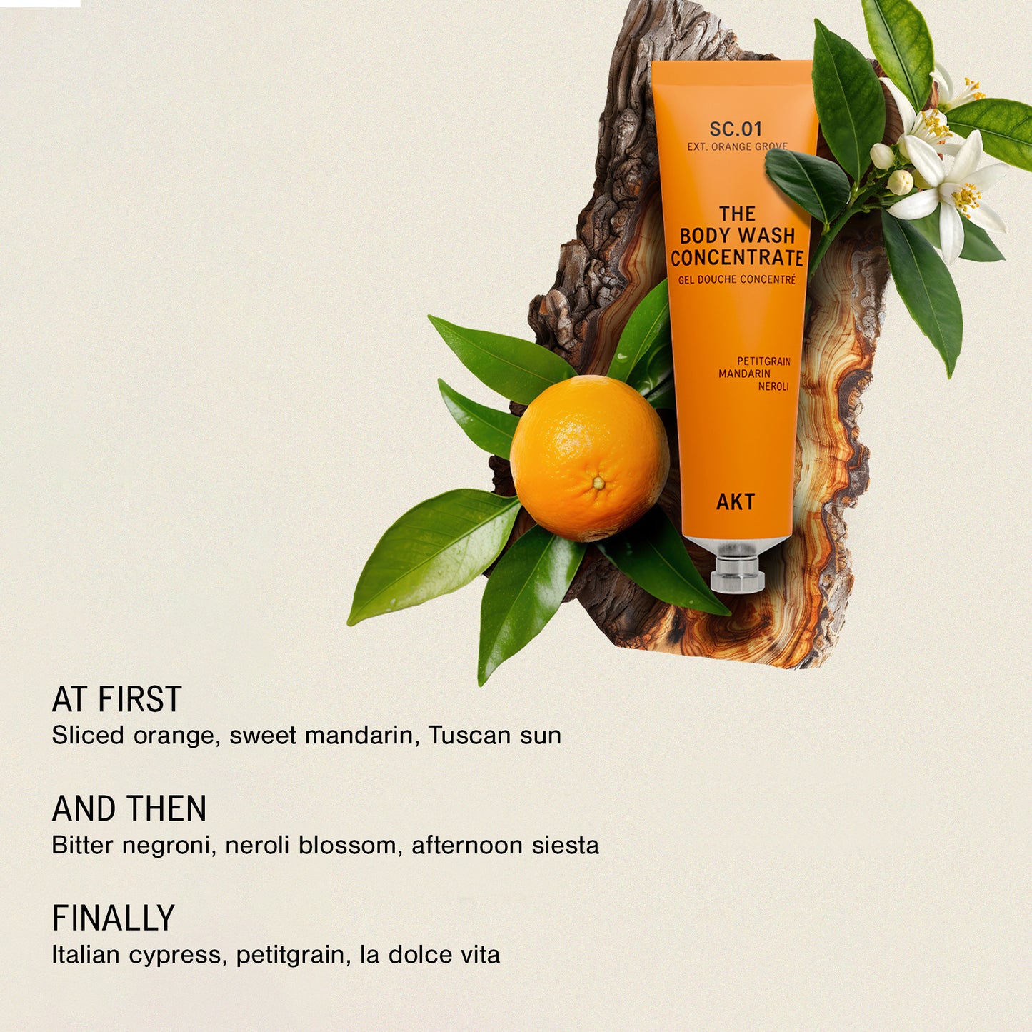 The Body Wash Concentrate - SC.01 Orange Grove - NEW