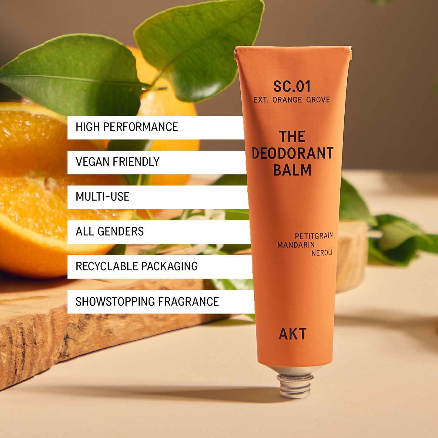 The Deodorant Balm SC.01 Orange Grove - NEW
