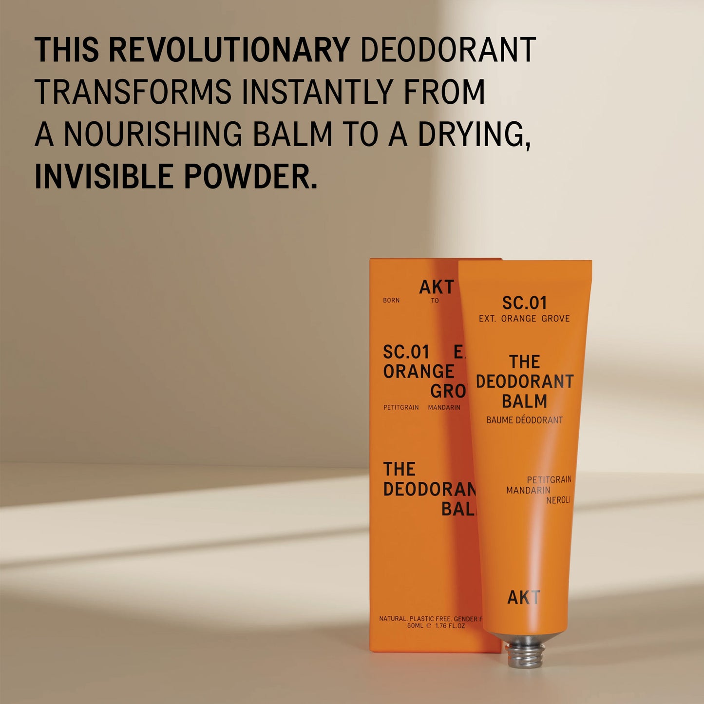 The Deodorant Balm SC.01 Orange Grove - NEW
