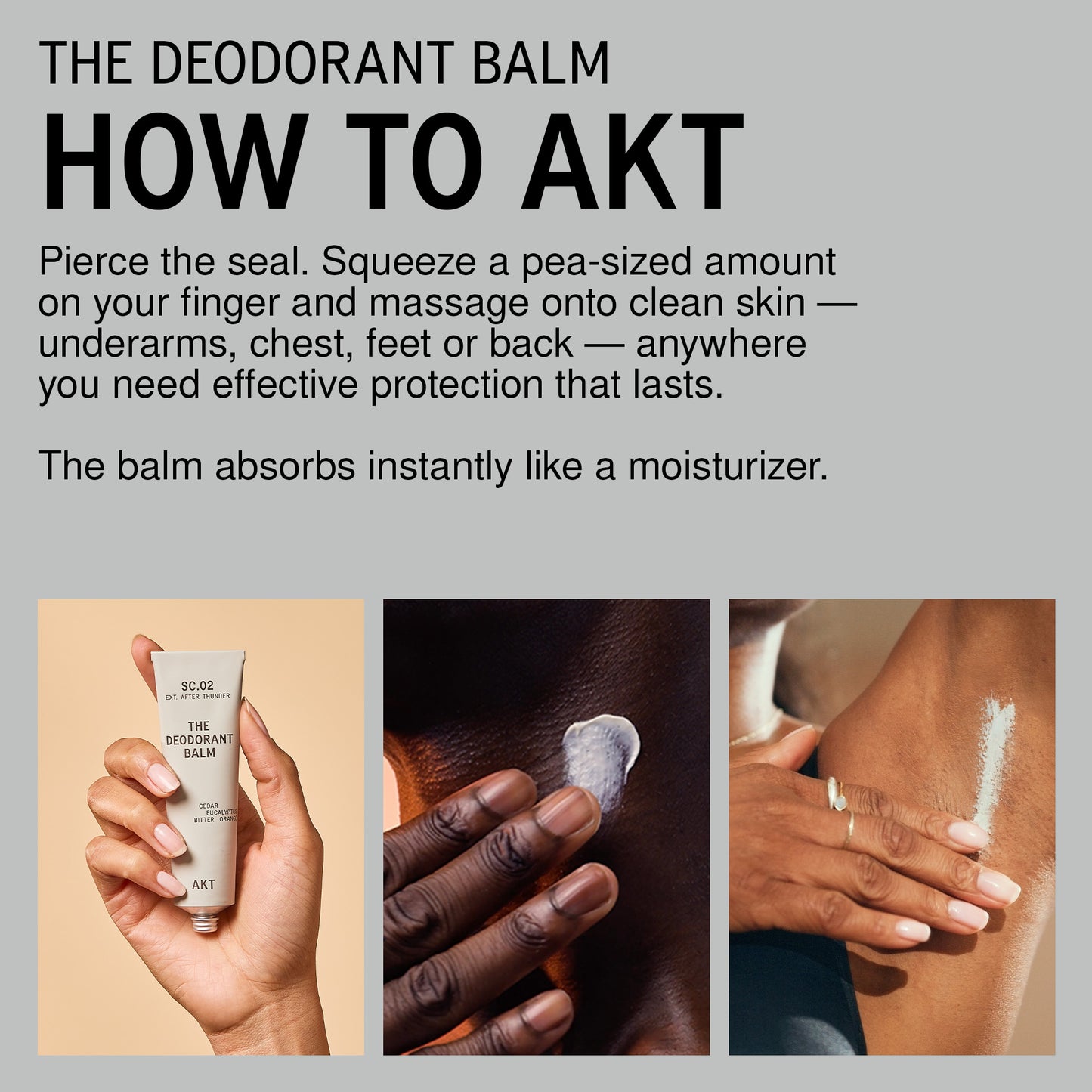The Deodorant Balm SC.02 After Thunder - NEW