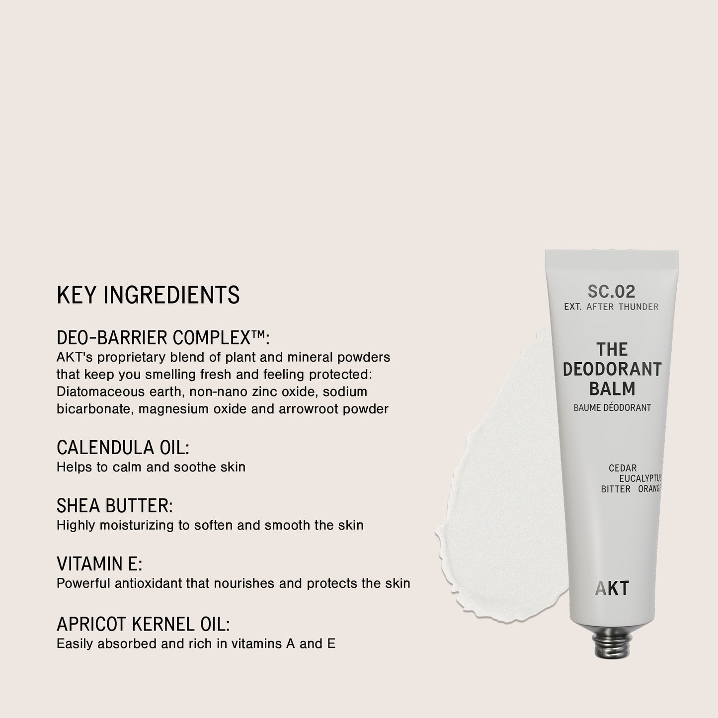 The Deodorant Balm SC.02 After Thunder - NEW