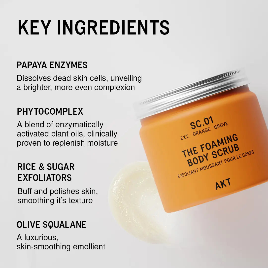 The Foaming Body Scrub - NIEUW